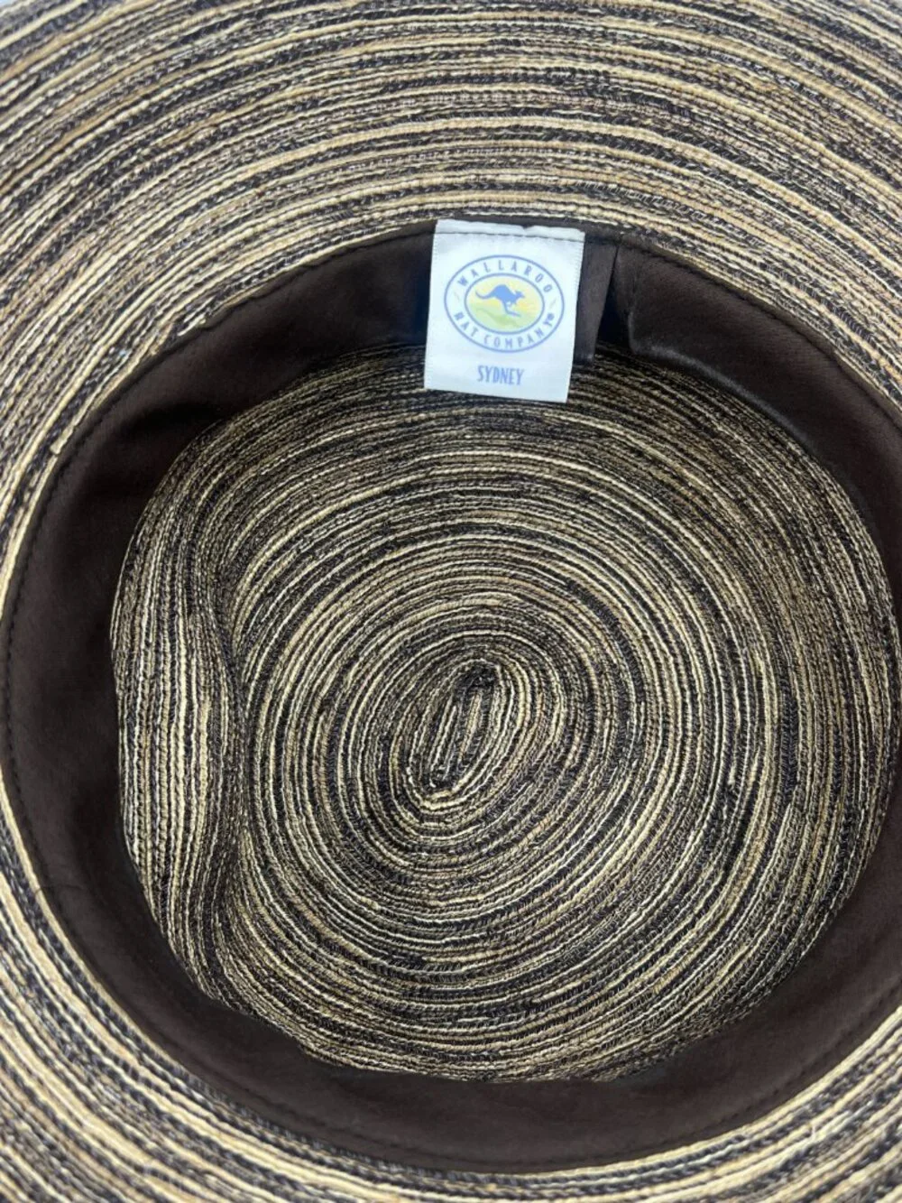 Wallaroo Sydney Natural Beige Black Hat - Picture 4 of 4